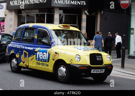 Taxi / Glasgow Stock Photo