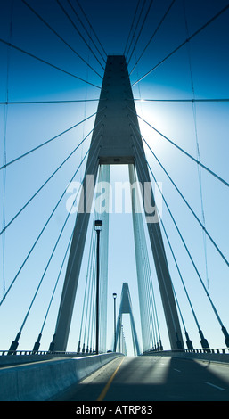 William Natcher Bridge over the Ohio River at Owensboro Kentucky Stock Photo