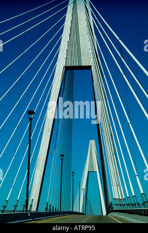 William Natcher Bridge over the Ohio River at Owensboro Kentucky Stock Photo