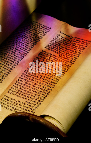 Torah scroll Stock Photo