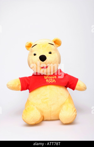 Winnie the Pooh soft cuddly toy Stock Photo