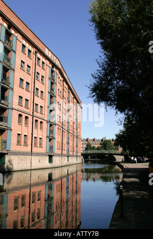 former Fellows Morton and Clayton warehouse now Nottingham Waterways Museum Stock Photo