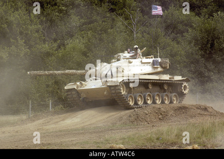 US M60 Patton main battle tank Stock Photo