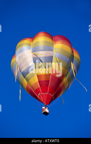 Colorful hot air balloon Stock Photo