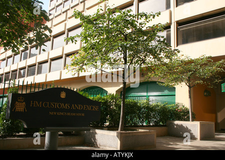 HM Customs and Excise Building in London Stock Photo