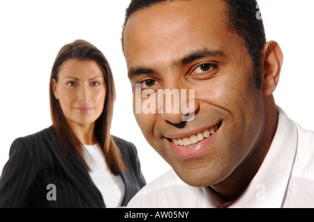 black businessman Stock Photo
