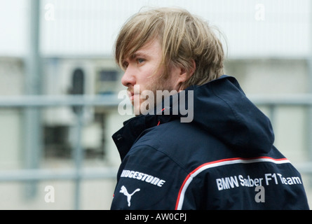 Nick HEIDFELD (GER) , BMW , during Formula 1 testing sessions in Feb 2008 Stock Photo