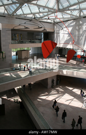 Alexander Calder Mobile in the central court of the National Gallery of Art Stock Photo