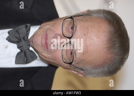 LARRY KING New York United States November 2 2006 HSH Prince Albert II of Monaco to present Twyla Tharp with the Prince Rainier Stock Photo