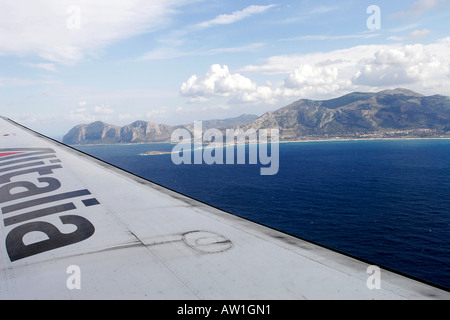 Flying over Cicily Stock Photo