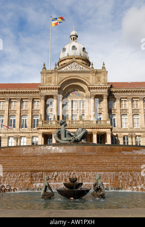 The Art Gallery and Museum in Victoria Square in Birmingham, England. Stock Photo