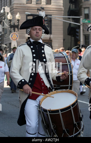 4th of July parade in Boston Massachusetts Stock Photo