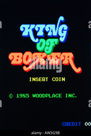 king of boxer arcade game