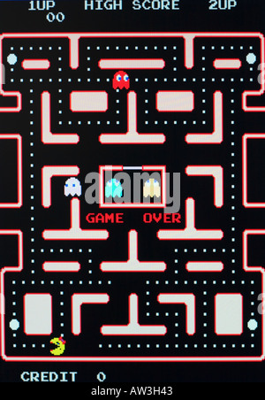 A snapshot of the Pac-Man game