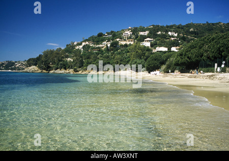 Plage de la Fossette, Le Lavandou, Var, Provence-Alpes-Cote d'Azur ...