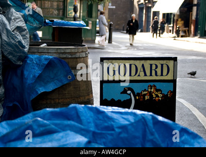 traditional food borough market, london Stock Photo