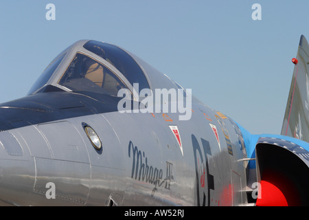 French Air Force Mirage IV nuclear bomber jet aircraft Mirage 4 Stock Photo