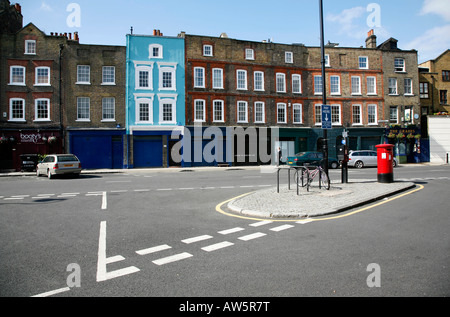 Narrow Street in Limehouse, London Stock Photo