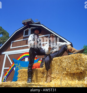 COWBOYS AT KNOTTS BERRY FARM L. A. Stock Photo