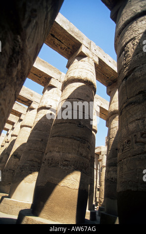 north africa upper egypt luxor the temple of karnak Stock Photo