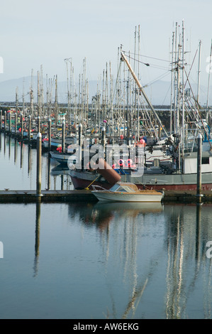 Fishing fleet Neah Bay, Washington, USA Stock Photo - Alamy