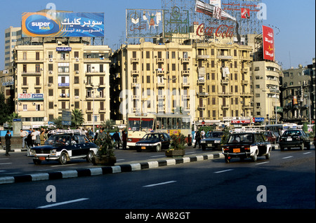 Midan Tahrir Square Cairo Egypt Stock Photo