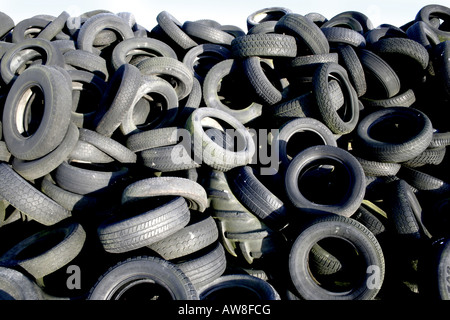 old tyres Stock Photo