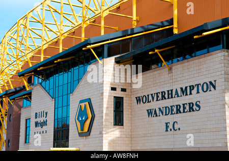 Molineux Stadium home of Wolverhampton Wanderers Football Club Stock Photo