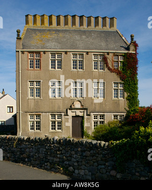 Rampside Hall, Rampside, near Barrow-in-Furness, Cumbria UK Stock Photo