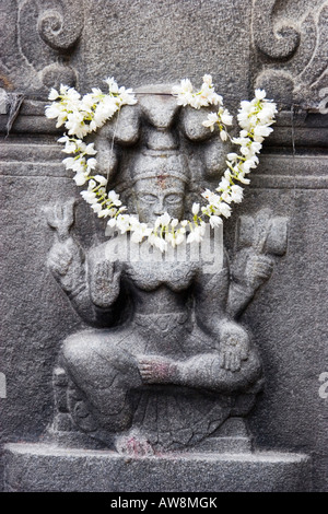 Statues at the Sri Circle Maramma Temple in Bangalore Stock Photo