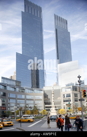 Columbus Circle, New York city, NY, USA. Stock Photo