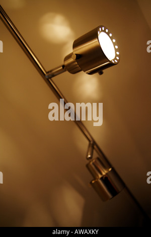 Light casting patterns on wall by balcony Stock Photo - Alamy