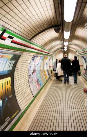 Underground Tube Station, London, England, United Kingdom