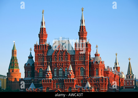 Russia, Moscow, Red Square, State History Museum Stock Photo