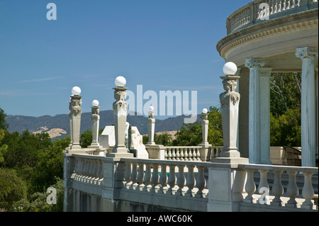 Hurst Castle, San Simeon, California, USA Stock Photo