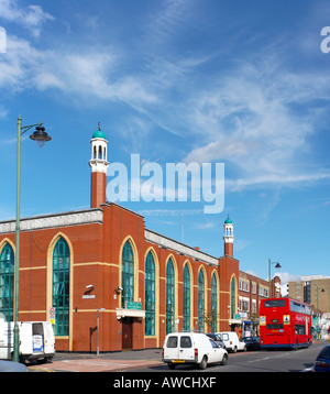 Walthamstow Mosque Jamia Masjid Ghousia Lea Bridge Road E10 Stock Photo