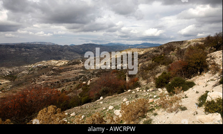 Interior Cypriot landscape, Cyprus, Europe Stock Photo