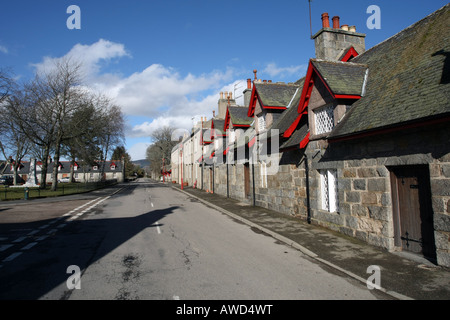 The village of Monymusk in Aberdeenshire, Scotland, UK Stock Photo