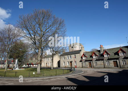 The village of Monymusk in Aberdeenshire, Scotland, UK Stock Photo