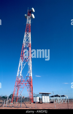 Microwave Communications tower Stock Photo