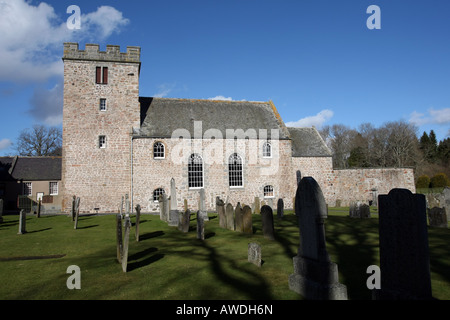 The church at Monymusk, Aberdeenshire, Scotland, UK Stock Photo