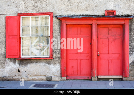 Houses in Longwall Street, Oxford, England, UK Stock Photo