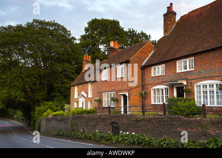 Traditional cottages on Mill Hill, Botley, Hampshire Stock Photo