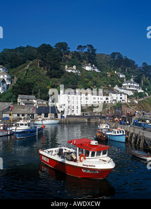 Polperro Cornwall Stock Photo