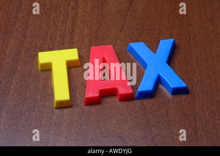 Tax Stock Photo