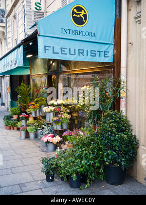 France flower shop hi-res stock photography and images - Alamy