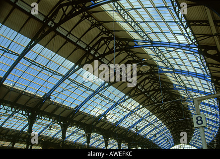 The beautifully restored interior of Brighton Train Station, East Sussex, UK Stock Photo