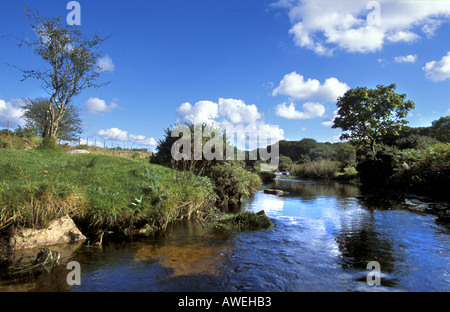 The De Lank River near Bradford on Bodmin Moor Cornwall England Stock Photo