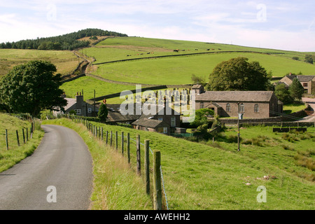 England Cheshire Macclesfield Forest Chapel Stock Photo