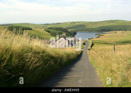 England Cheshire Macclesfield Lamaload Reservoir Stock Photo